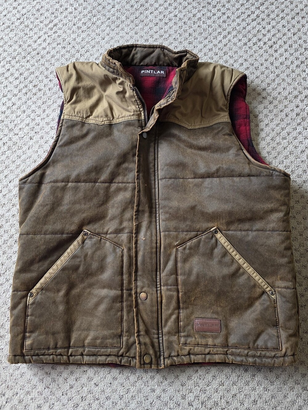 Pintlar Oil Skin Vest
